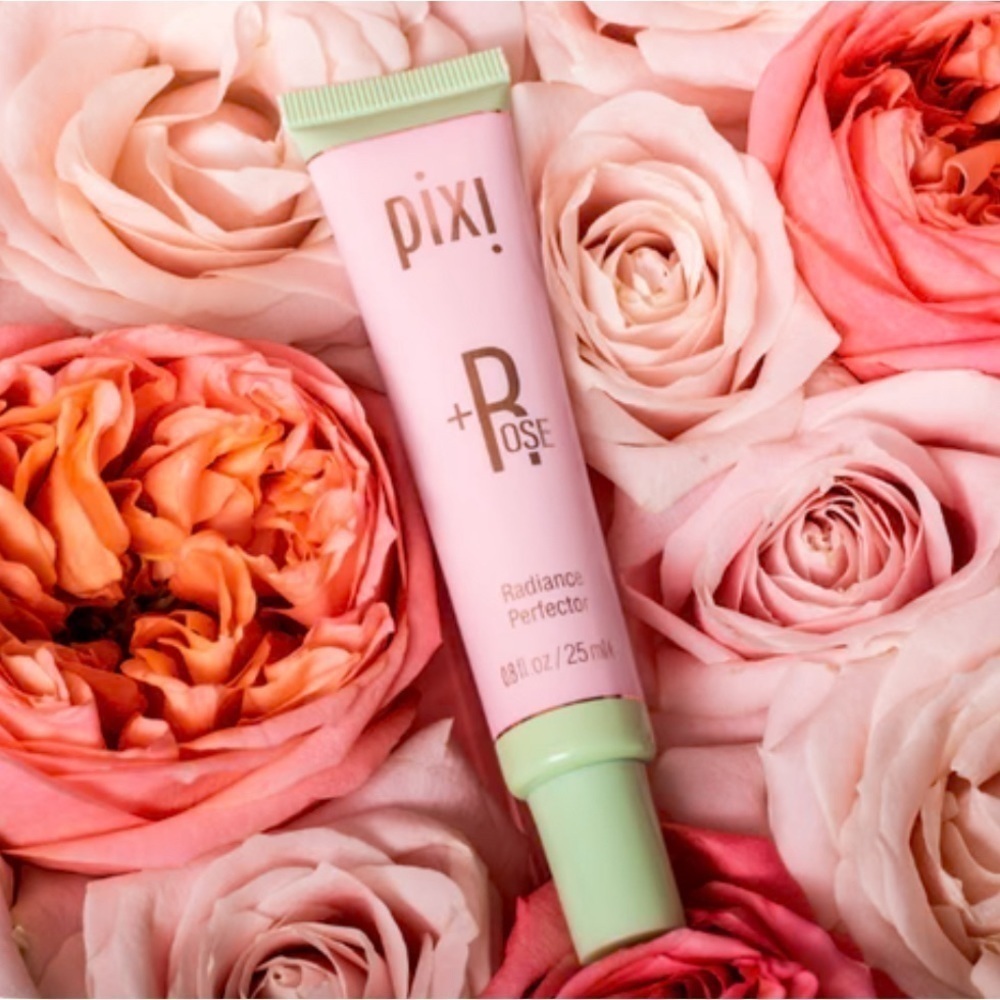 Pixi + ROSE RADIANCE Perfector Skin Illuminating Enhancer | NEW | PINK PEARL
